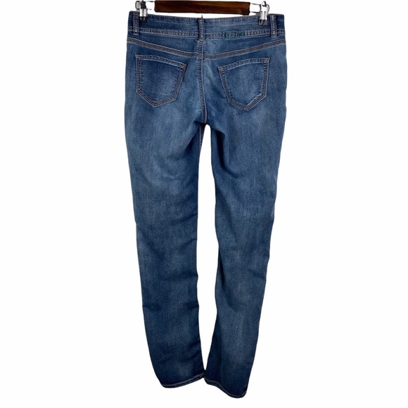 Maurices Distressed Skinny Jeans Women's Small Stretch Low Rise Faux Pockets - Picture 2 of 9